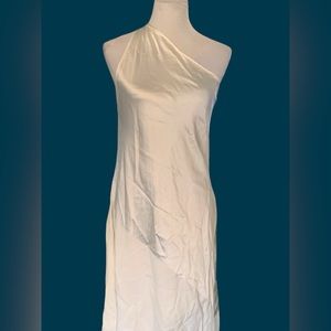 Angelo Tariazzi One Shoulder Dress